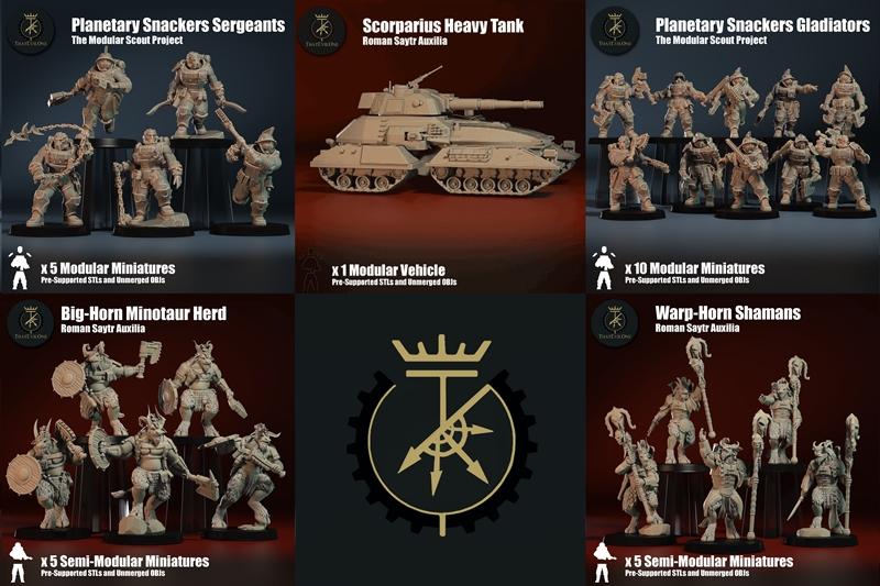 ThatEvilOne 2024七月作品 3D打印模型集|ThatEvilOne July 2024 – 3D Print Model STL