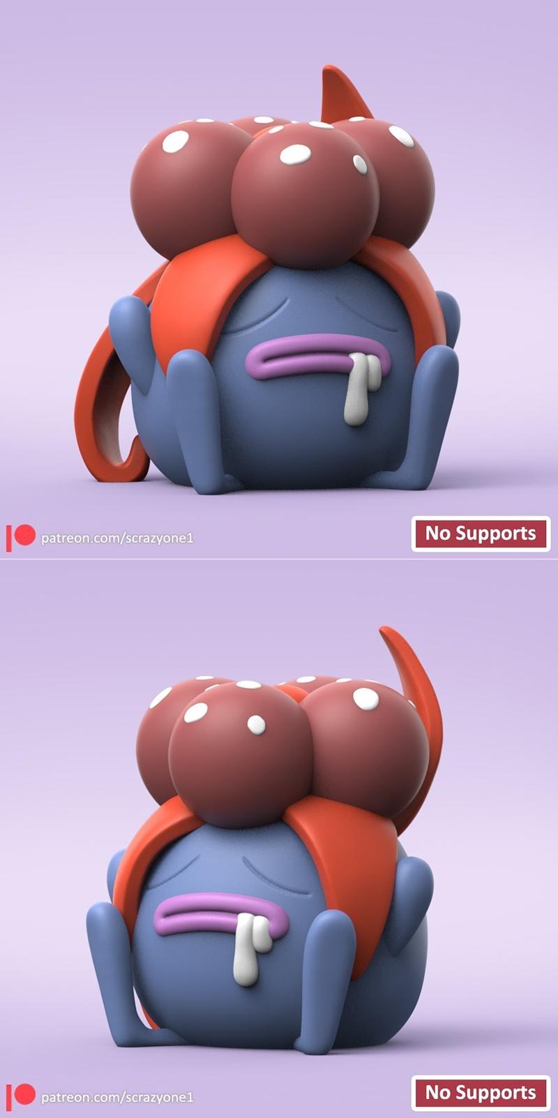 沉郁之境 - 3D打印模型 STL|Sitting Gloom – 3D Print Model STL