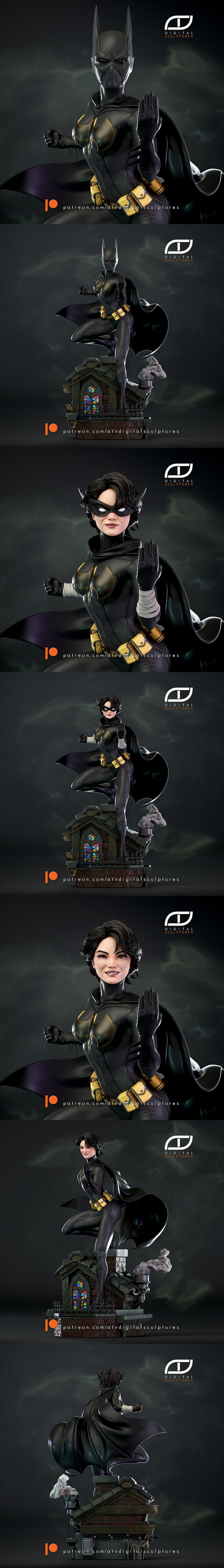 Batgirl (Cassandra Cain) – 3D Print Model