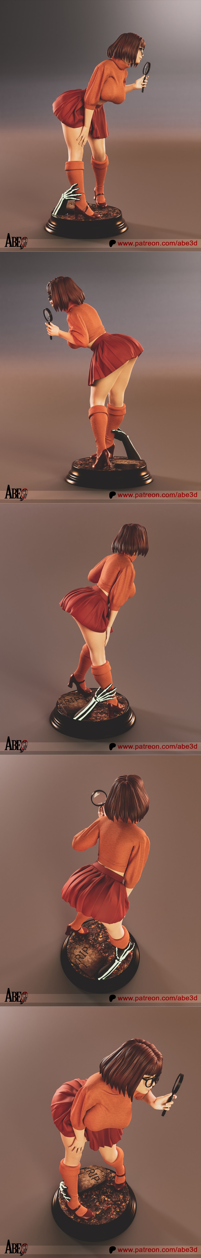 Abe3D - Velma 3D打印模型|Abe3D – Velma – 3D Print Model STL