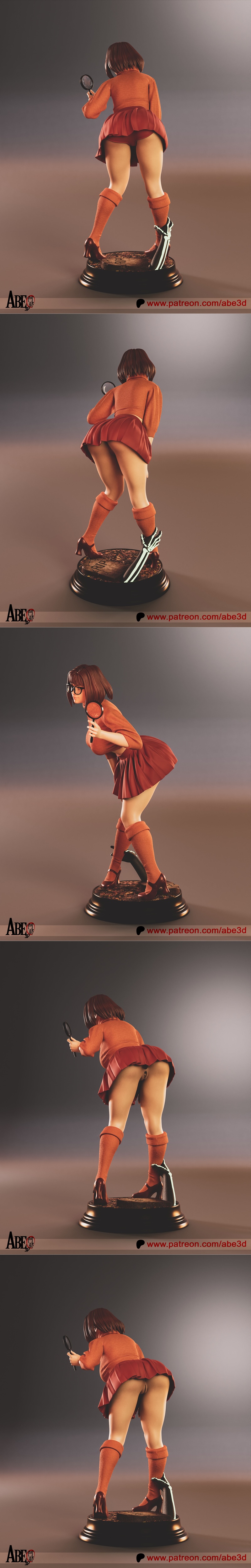Abe3D - Velma 3D打印模型|Abe3D – Velma – 3D Print Model STL