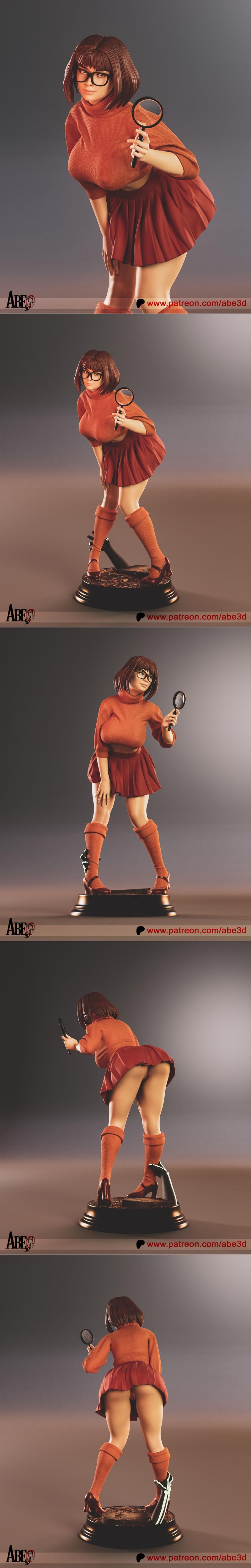 Abe3D - Velma 3D打印模型|Abe3D – Velma – 3D Print Model STL