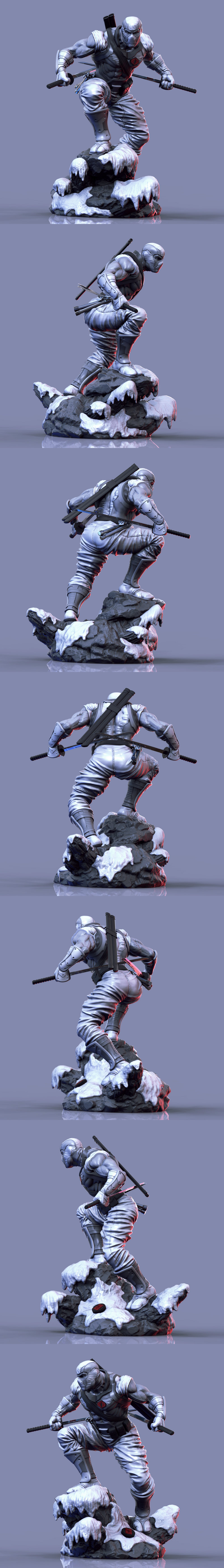 风暴阴影V2 3D打印模型|Storm Shadow V2 from GI-Joe – 3D Print Model