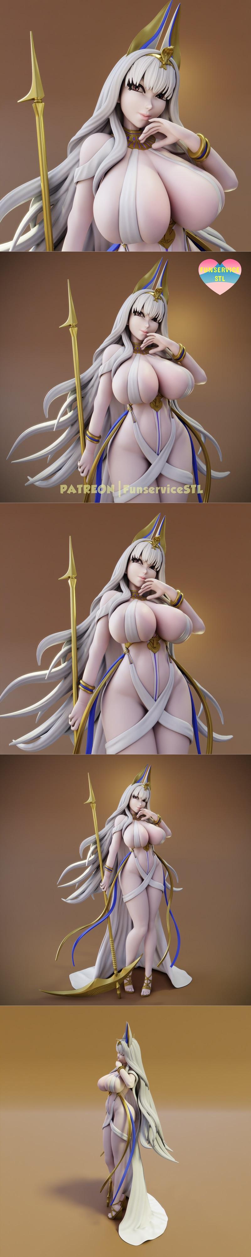 Azur Lane 斯库拉 3D打印模型|Funservice – Azur Lane – Scylla – 3D Print Model STL