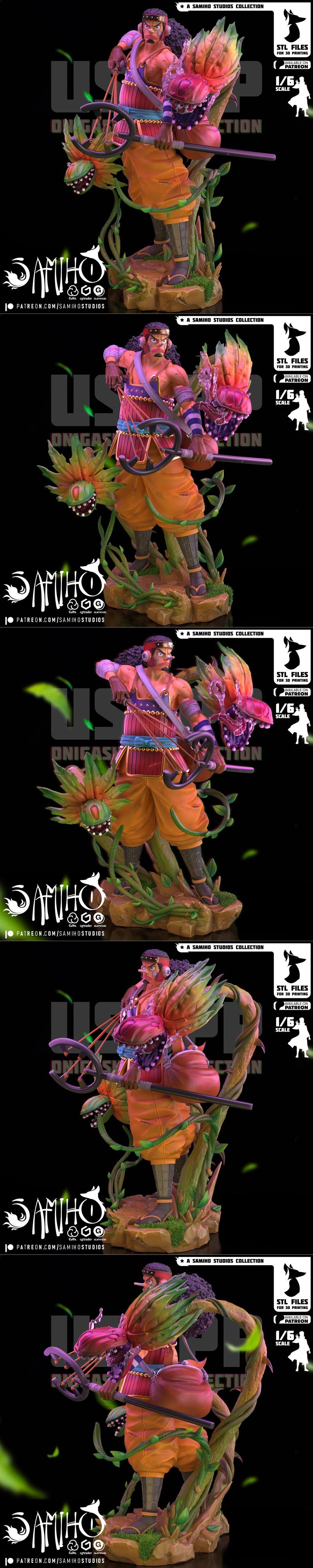Samiho Studios出品《海贼王》乌索普3D打印模型|Samiho Studios – One Piece – Usopp – 3D Print Model STL