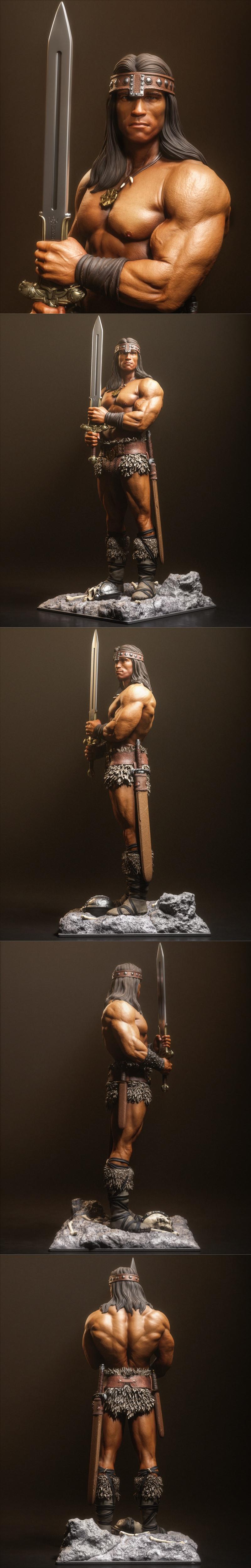 CA 3D Studios – Conan – 3D Print Model STL