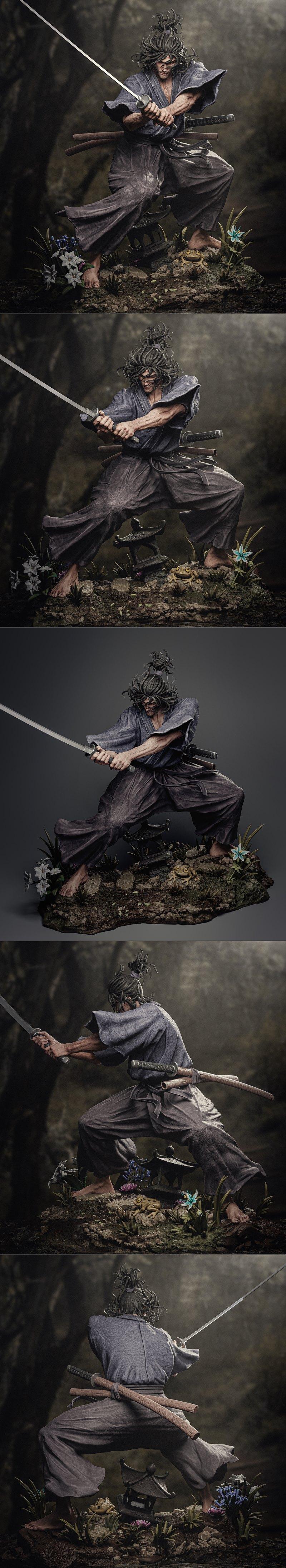 CA 3D Studios – Musashi – 3D Print Model STL