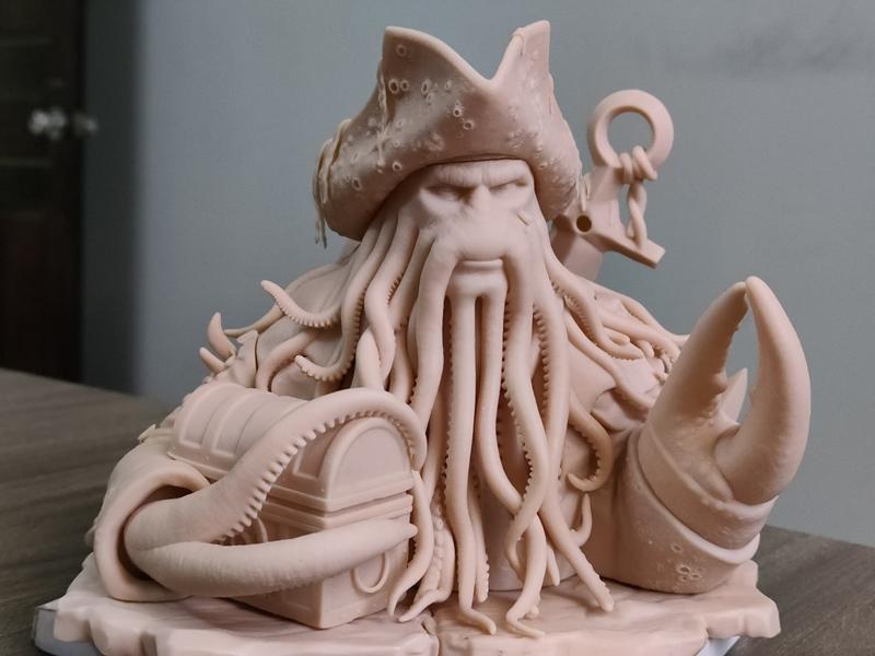 Davy Jones 3D打印模型 STL|Davy Jones – 3D Print Model STL