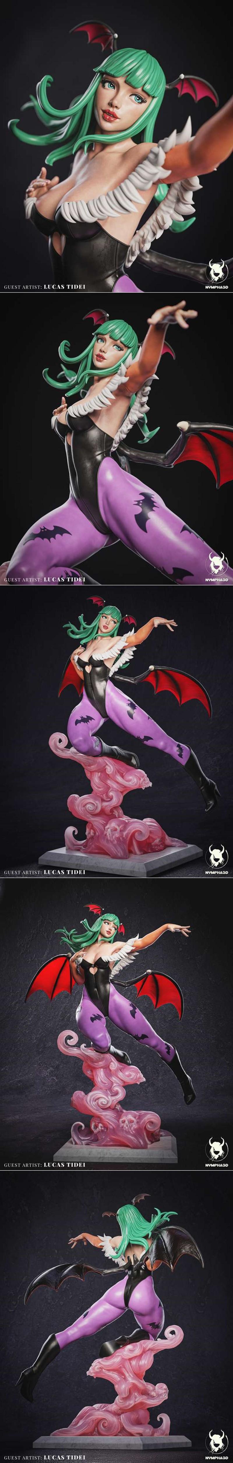 Nympha Morrigan 3D打印模型|Nympha – Morrigan – 3D Print Model STL