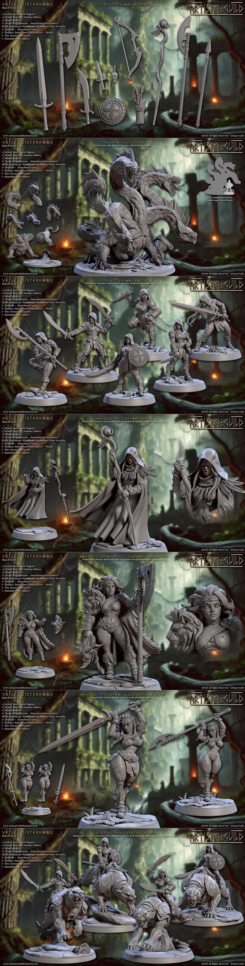 匠心工坊2025年3月作品——3D打印模型STL|Artisan Guild March 2025 – 3D Print Model STL