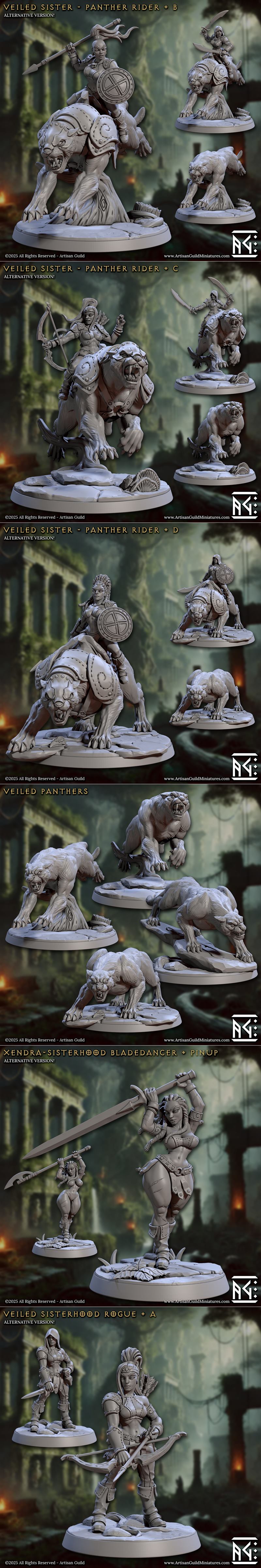 匠心工坊2025年3月作品——3D打印模型STL|Artisan Guild March 2025 – 3D Print Model STL