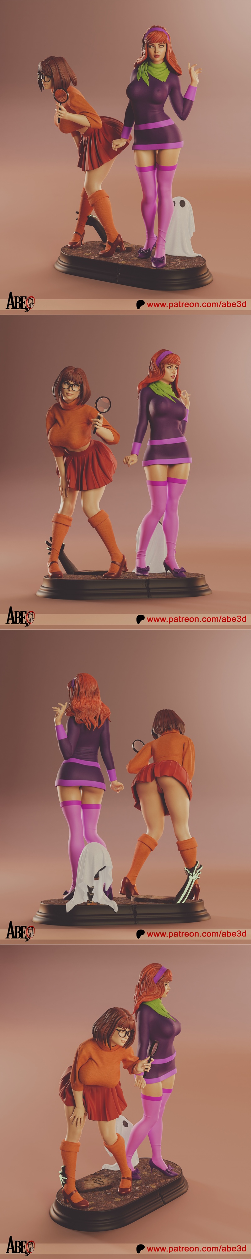 Abe3D - Daphne - 3D打印模型|Abe3D – Daphne – 3D Print Model STL