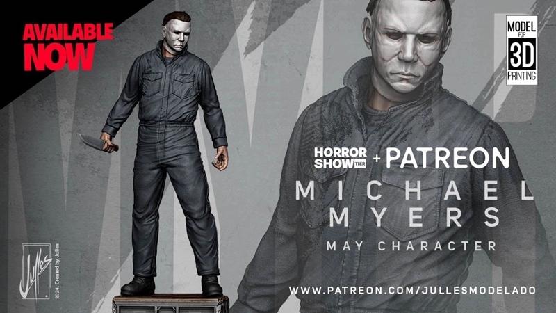 朱尔斯模型 - 微尔斯 - 3D打印模型|Julles Modelado – Michael Myers – 3D Print Model STL