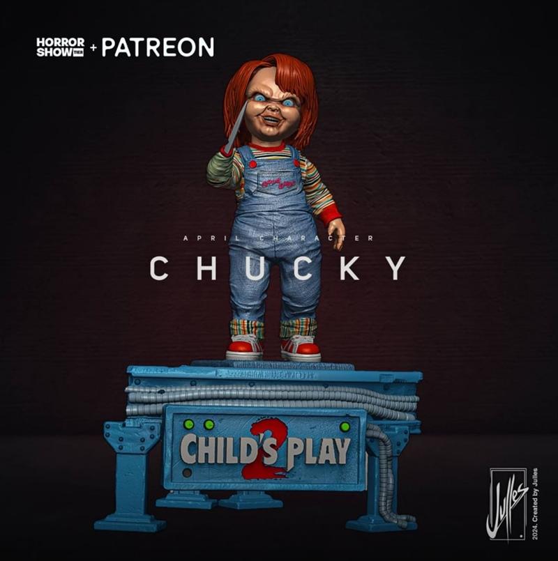 Julles模型设计 - 丘奇 - 3D打印模型|Julles Modelado – Chucky – 3D Print Model STL