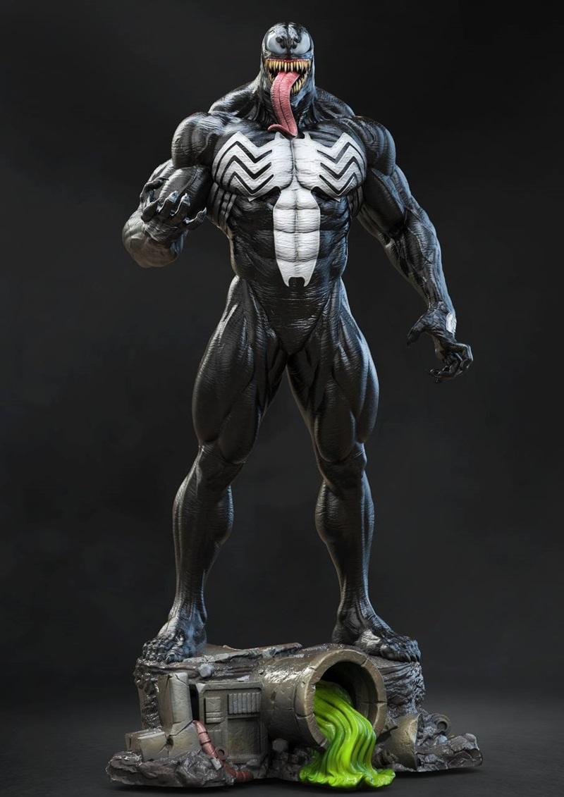 斯塔尔因·奎托 - 病毒 - 蜘蛛侠 - 3D打印模型|Stalyn Quito – Venom – Marvel – 3D Print Model STL
