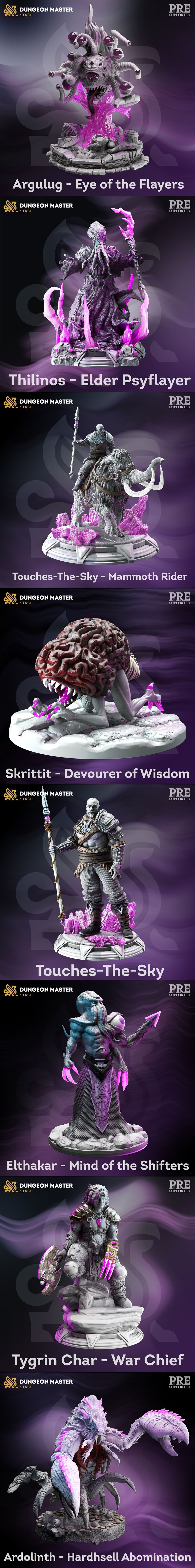 DM Stash – 机甲战士3D打印模型|DM Stash – Brawn & Brains – 3D Print Model STL