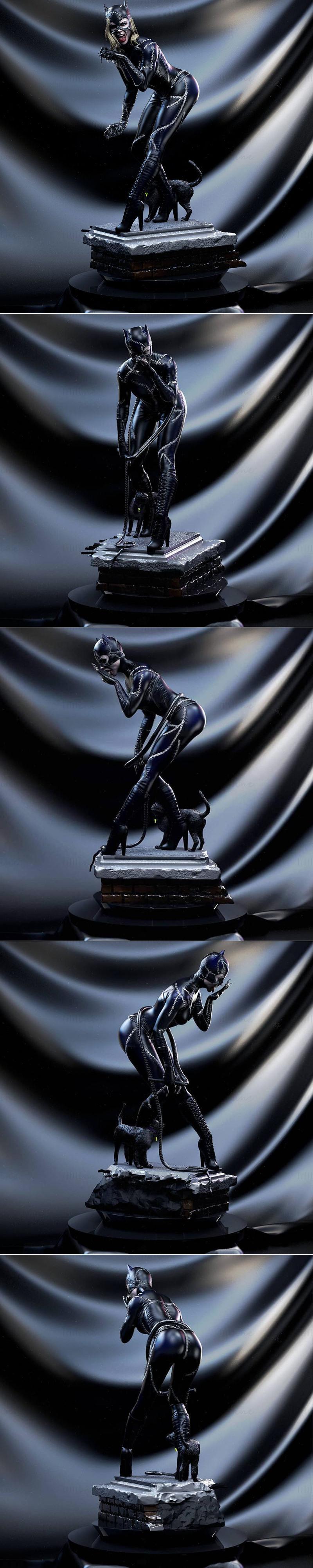 Catwoman – Michelle Pfeiffer – 3D Print Model STL