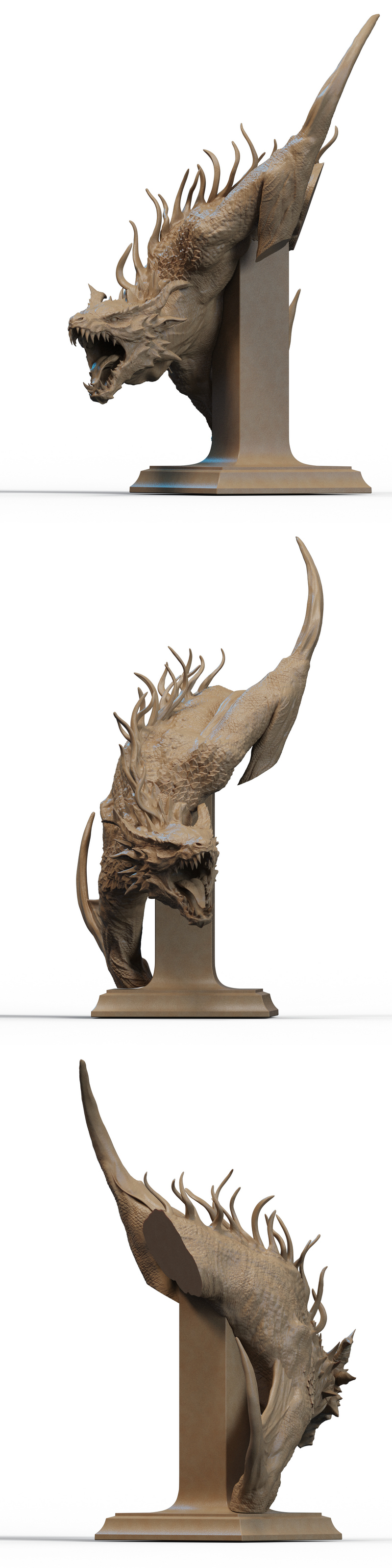 3D打印模型：Elegy bust|Elegy Bust – 3D Print Model