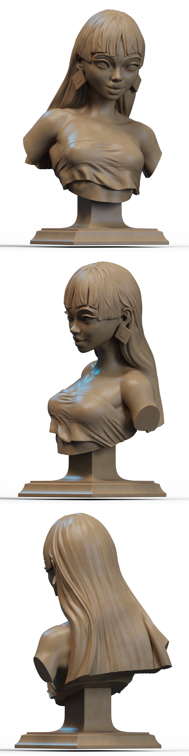 Chel Bust 3D打印模型|Chel Bust – 3D Print Model