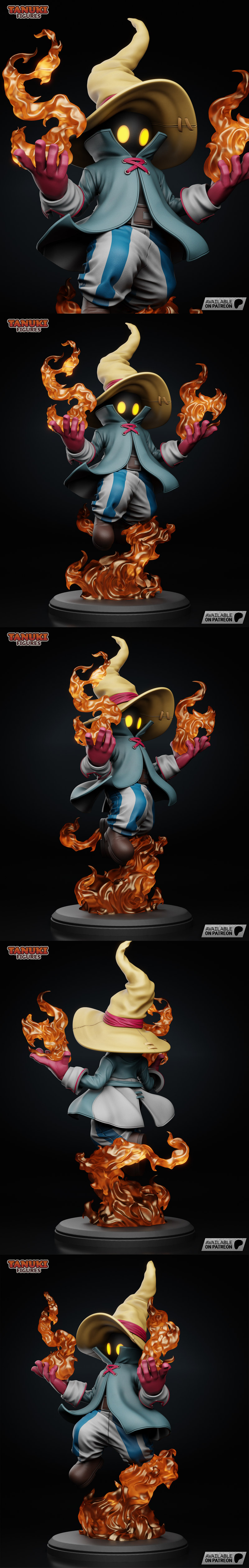 Vivi 3D打印模型|Tanuki Figures – Vivi – 3D Print Model