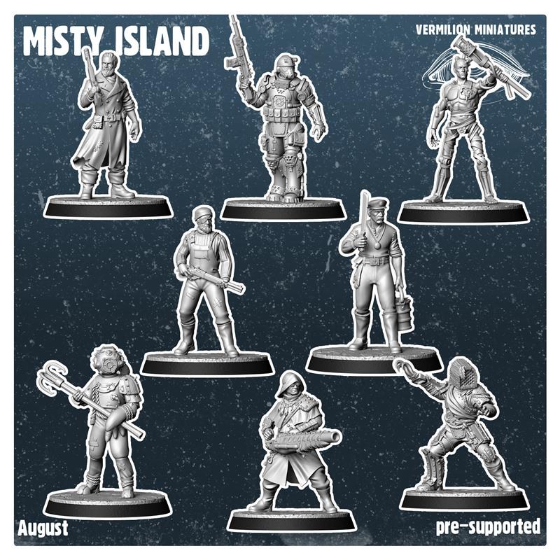 迷雾岛3D打印模型|Misty Island – 3D Print Model STL