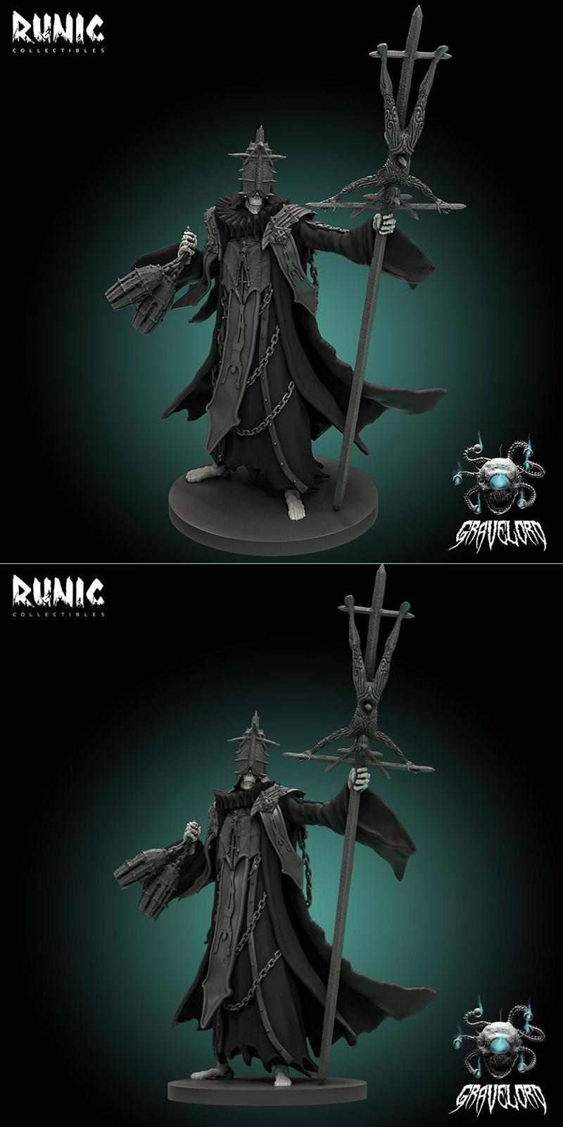 跑车收藏系列——亡灵狂热者 3D打印模型|Runic Collectibles – Undead Zealot – 3D Print Model STL