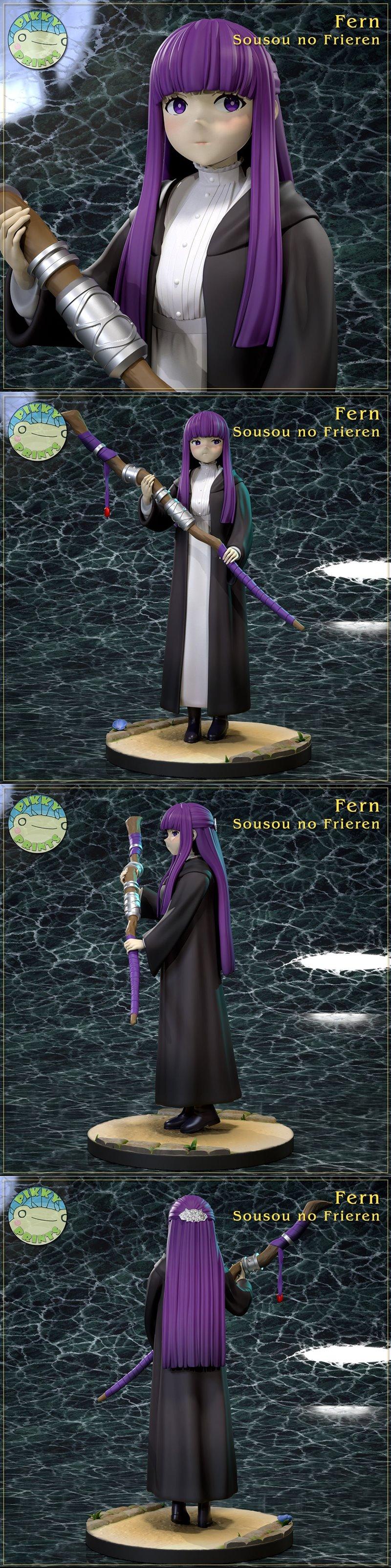 Pikky Prints – 蕨叶 – 3D打印模型|Pikky Prints – Fern – 3D Print Model STL