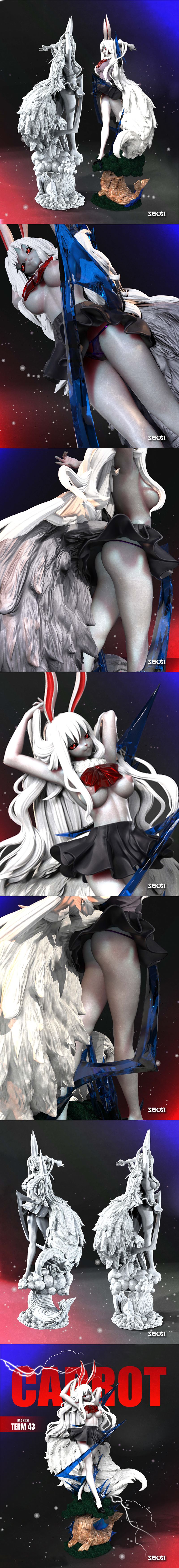 海贼王 胡萝卜 3D打印模型|Sekai 3D – One Piece – Carrot – 3D Print Model STL