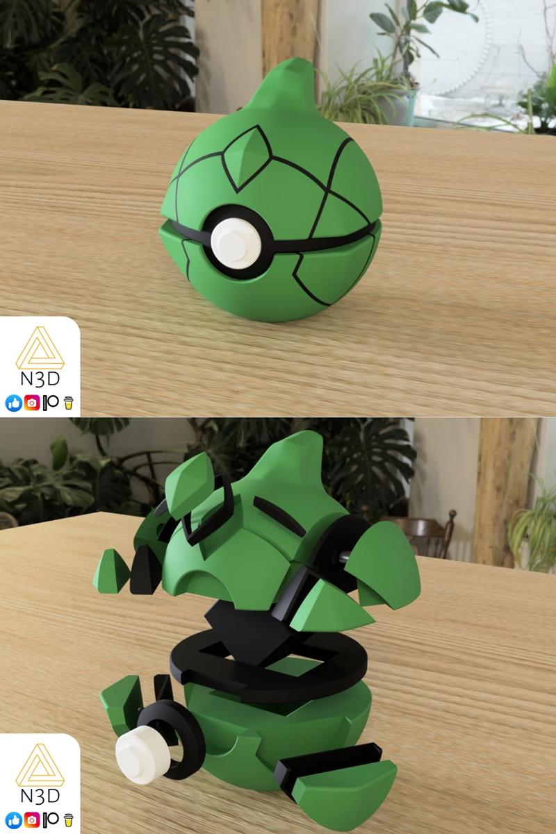 Metapod - 3D打印模型|Metapod – 3D Print Model STL