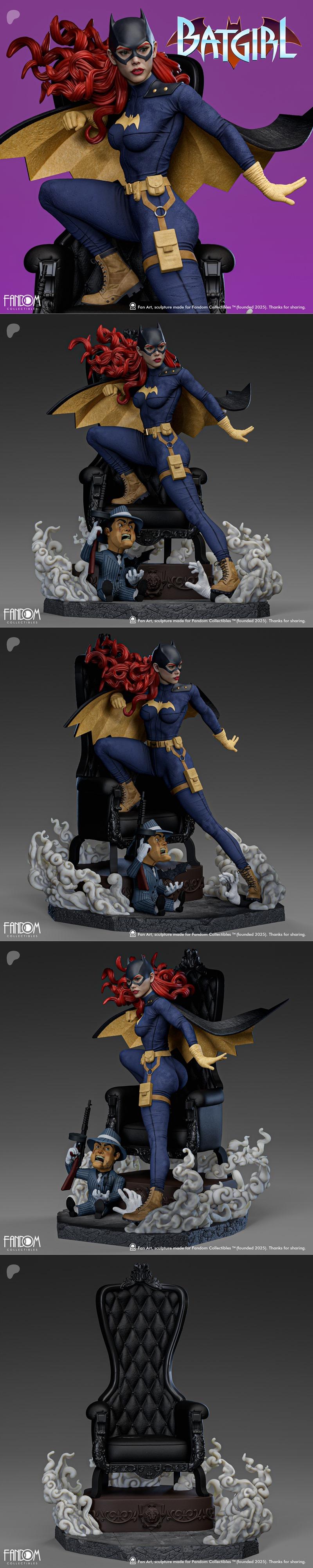 Fandom Collectibles – Batgirl – 3D Print Model STL