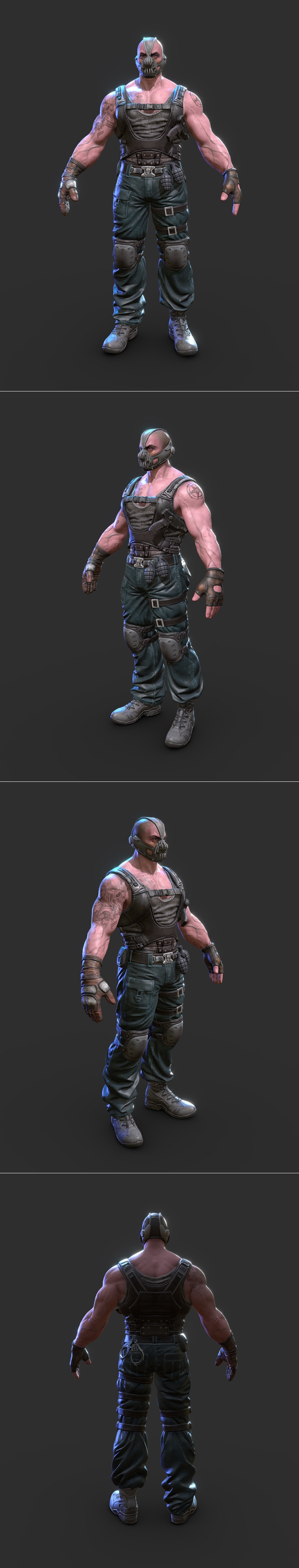 Bane 3D打印模型|Bane – 3D Print Model STL