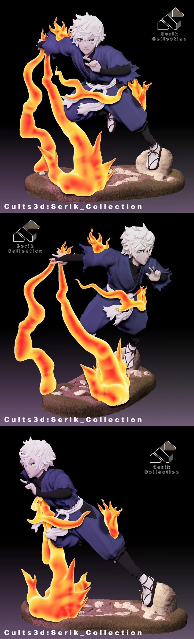 Gabimaru地狱乐园 3D打印模型|Gabimaru – Hells Paradise – 3D Print Model STL