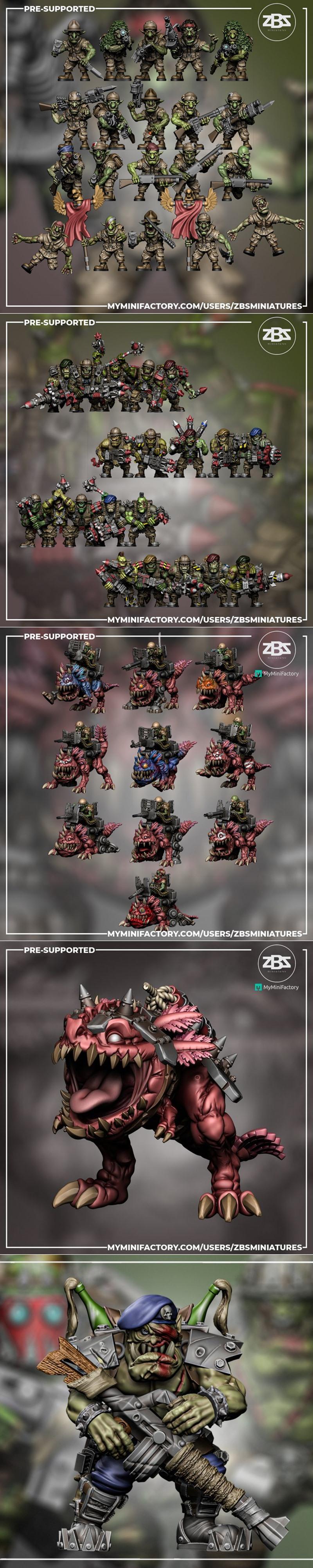 ZBS Miniatures May – September 2024 – 3D Print Model STL