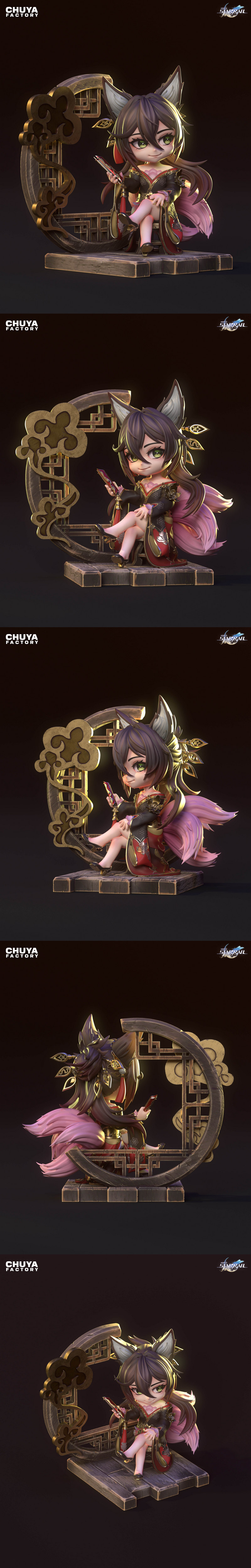 Chuya Factory – Honkai – Tingyun Chibi – 3D Print Model