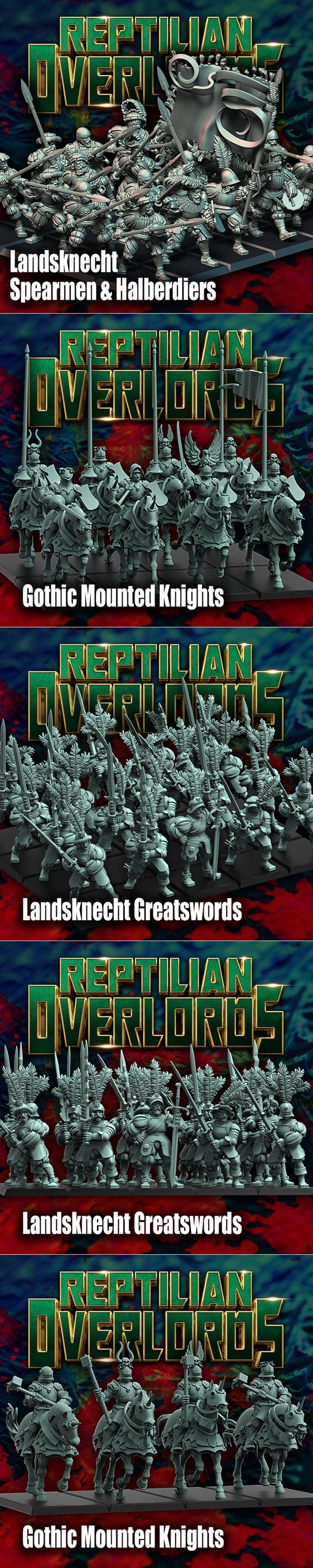 圣 reptilian 帝国 3D打印模型|Reptilian Overlords – Holy Reptilian Empire – 3D Print Model STL