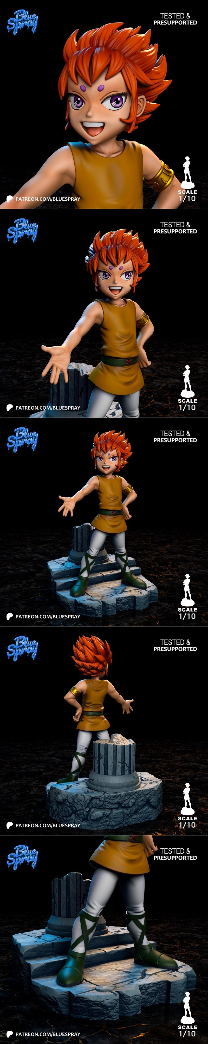 蓝雾喷泉 - Kiki - 3D打印模型|Blue Spray – Kiki – 3D Print Model STL