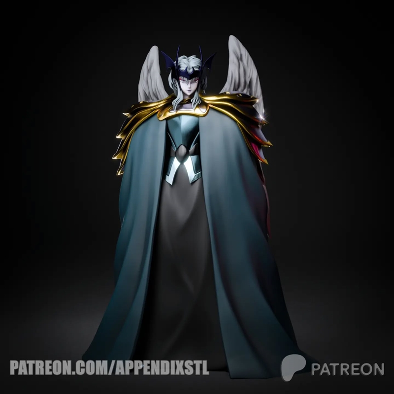 附录 - 路西法 - 3D打印模型|Appendix – Lucifer – 3D Print Model OBJ