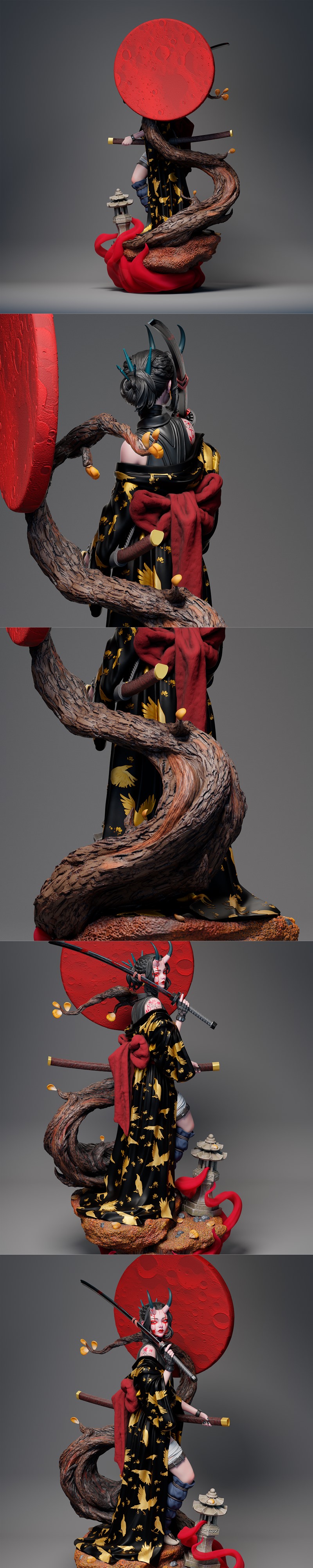 Ca 3D Studios - Oni - 3D打印模型|Ca 3d Studios – Oni – 3D Print Model STL