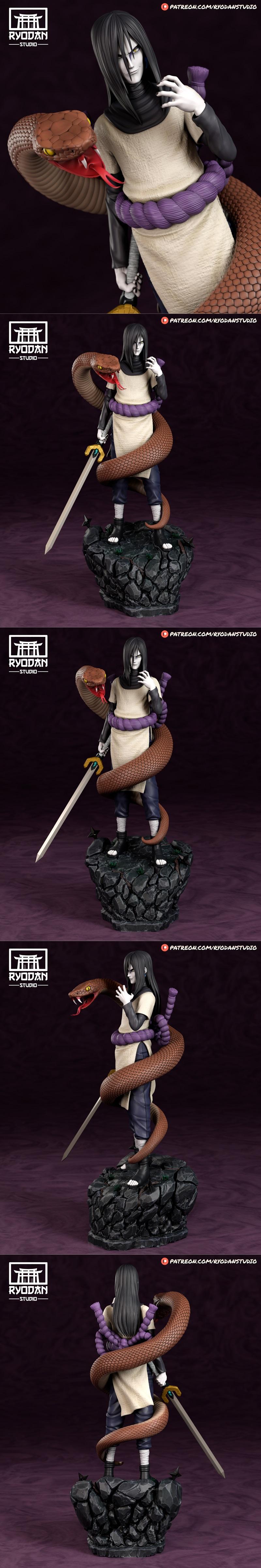 Orochimaru – 3D Print Model STL