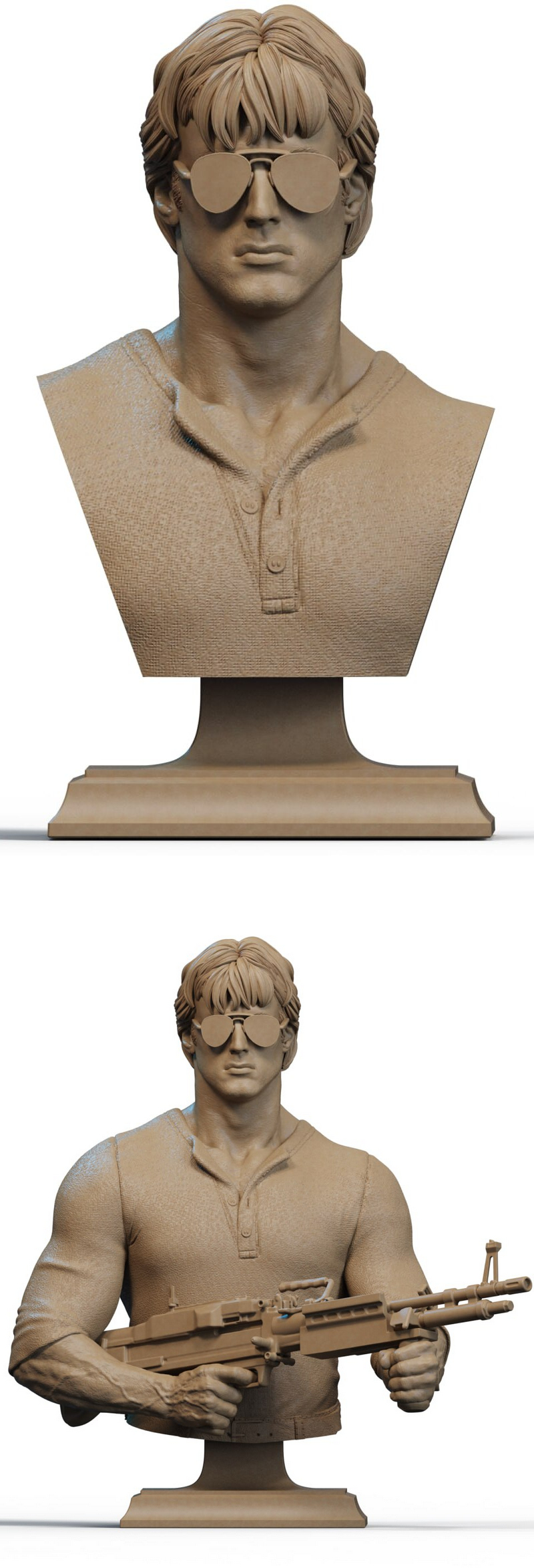 cobra bust 3d打印模型|Cobra Bust – 3D Print Model