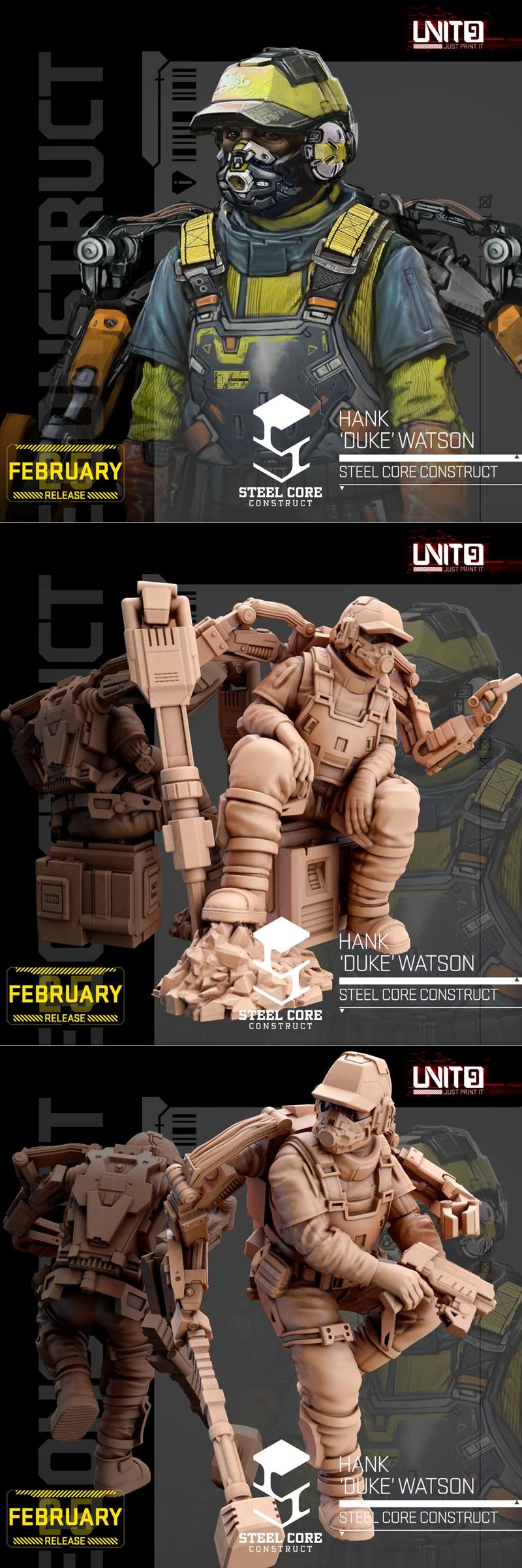 Hank – 3D Print Model STL