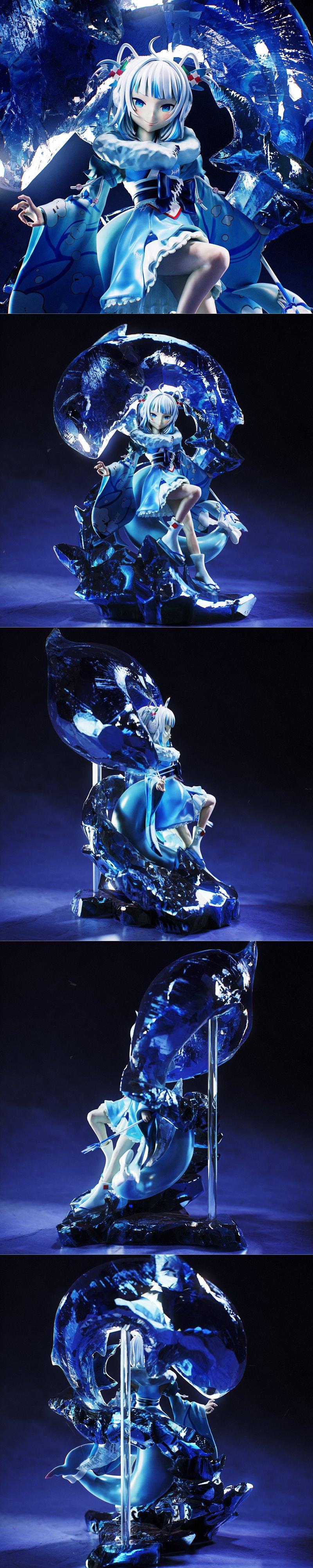 Tesnhi Figures – Hololive – Gawr Gura – 3D Print Model STL