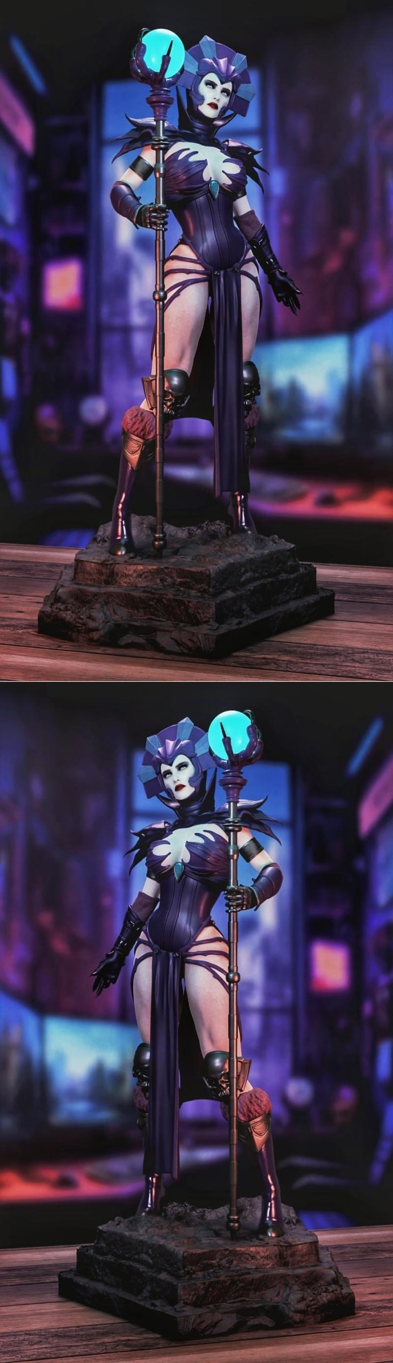 Evil Lyn 3D打印模型|Evil Lyn – 3D Print Model STL