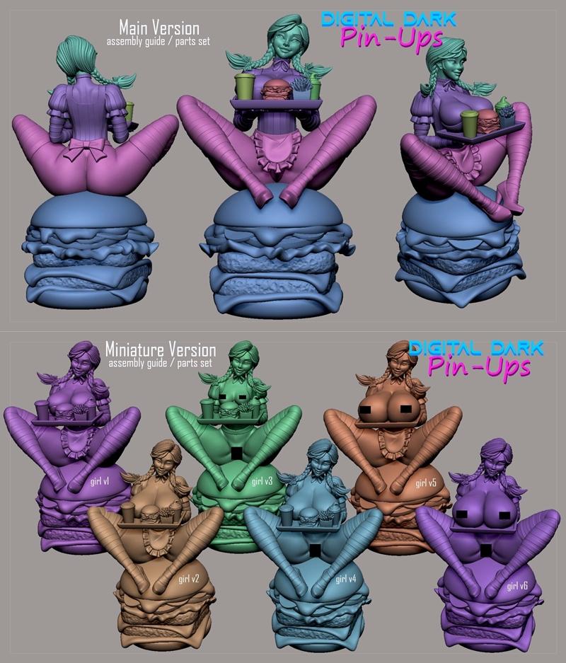 Wendy 3D打印模型|Wendy – 3D Print Model STL