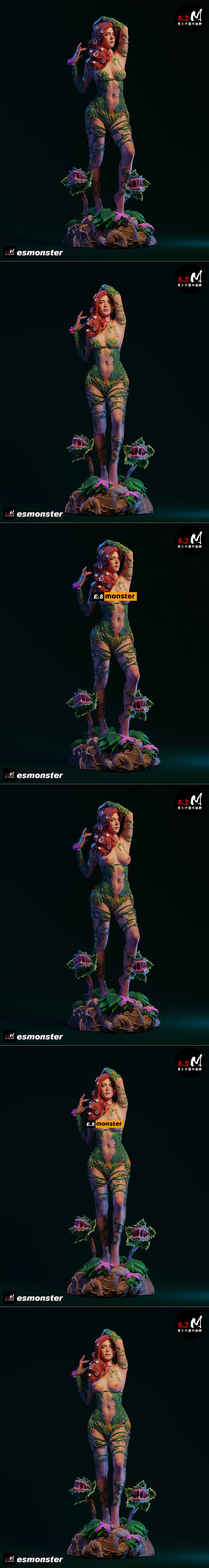 E.S Monster – Poison Ivy – 3D Print Model STL