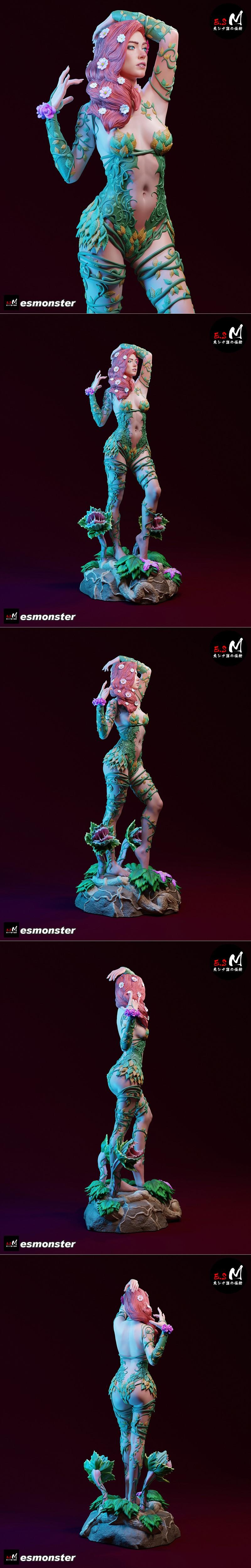 E.S Monster – Poison Ivy – 3D Print Model STL