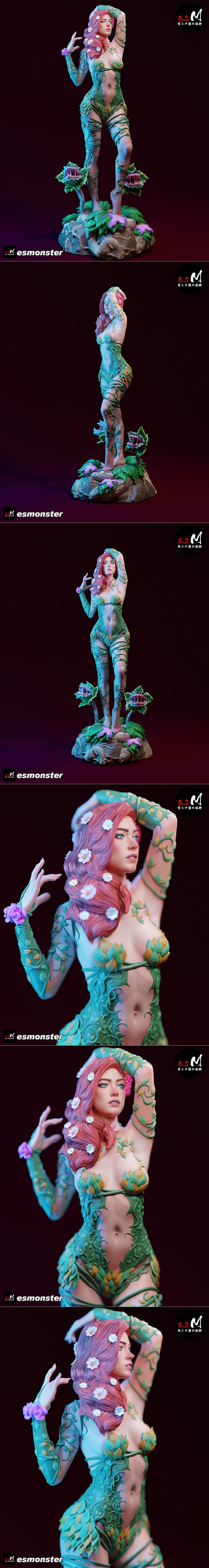 E.S Monster – Poison Ivy – 3D Print Model STL