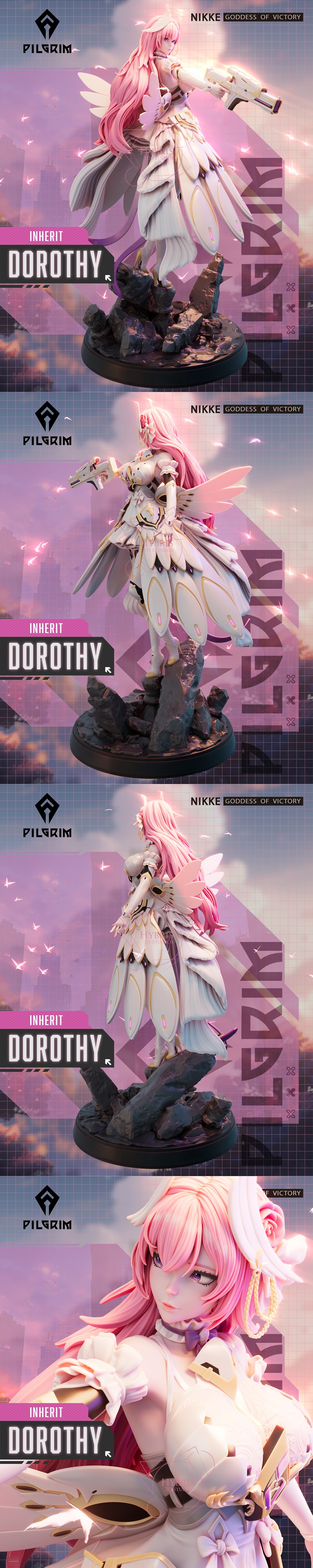 Hybris Studios - 灰姑娘 - 3D打印模型|Hybris Studios – Dorothy – 3D Print Model STL