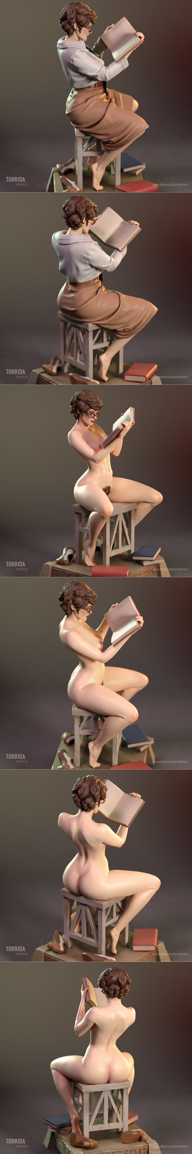 Torrida Minis - Evelyn 3D打印模型|Torrida Minis – Evelyn – 3D Print Model STL