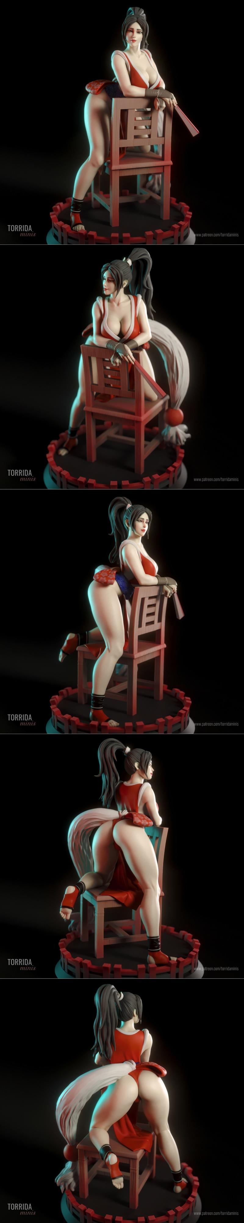 Torrida Minis - 马伊 - 3D打印模型|Torrida Minis – Mai – 3D Print Model STL